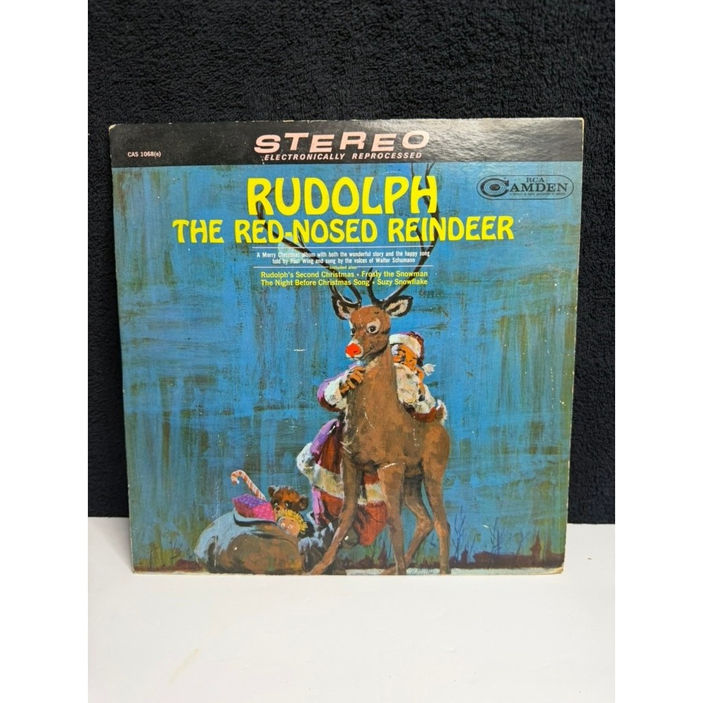 Rudolph the Red-Nosed Reindeer RCA Camden CAS 1068(e) Vinyl Record LP Stereo